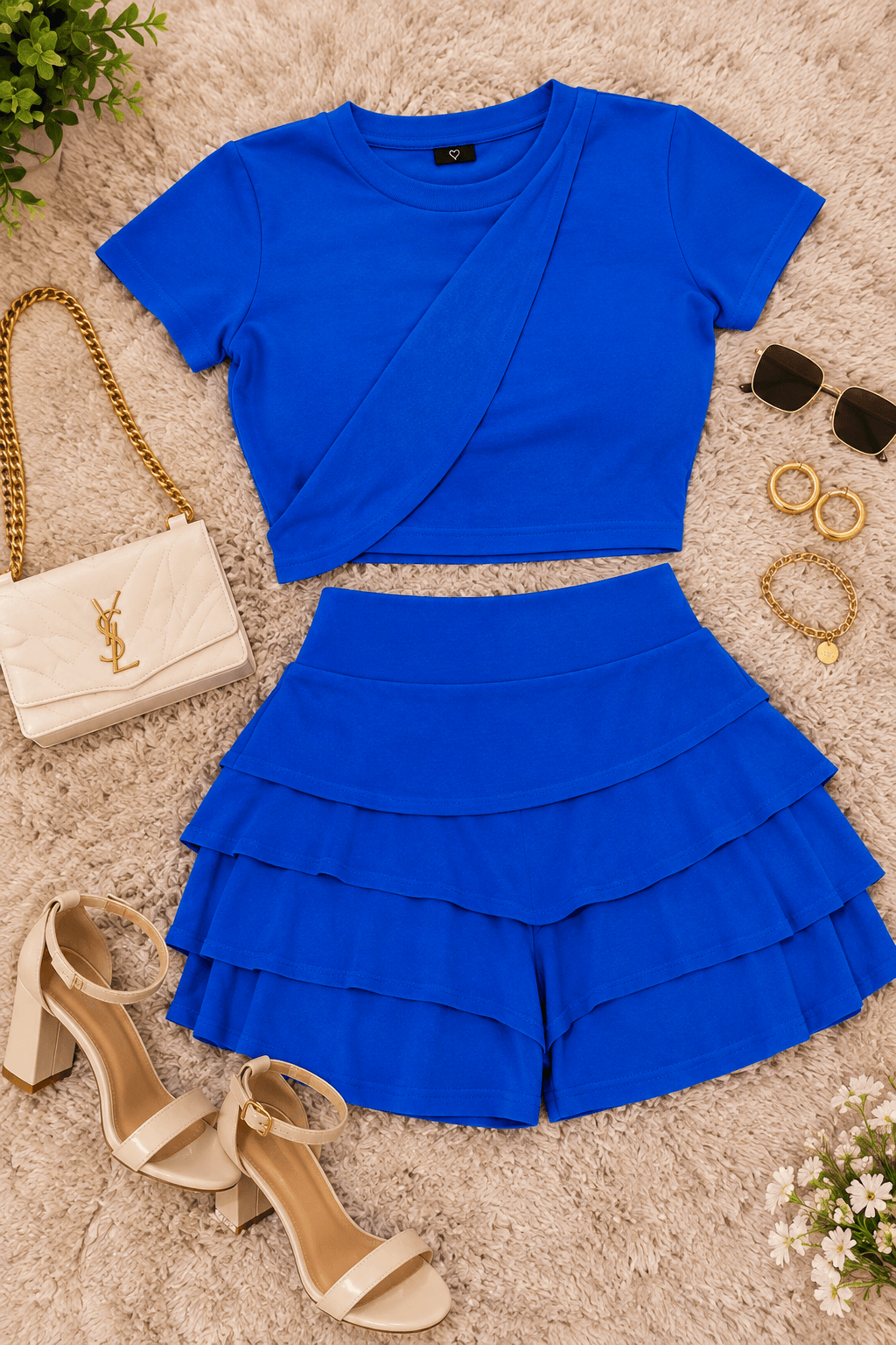 Conjunto babadinho - Detalhe